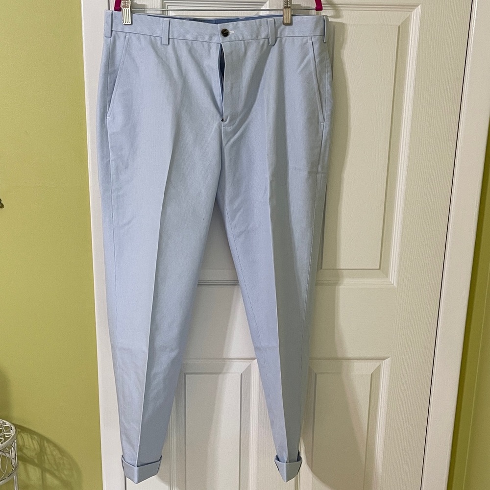 Brooks Brothers Men's Light Blue Pants